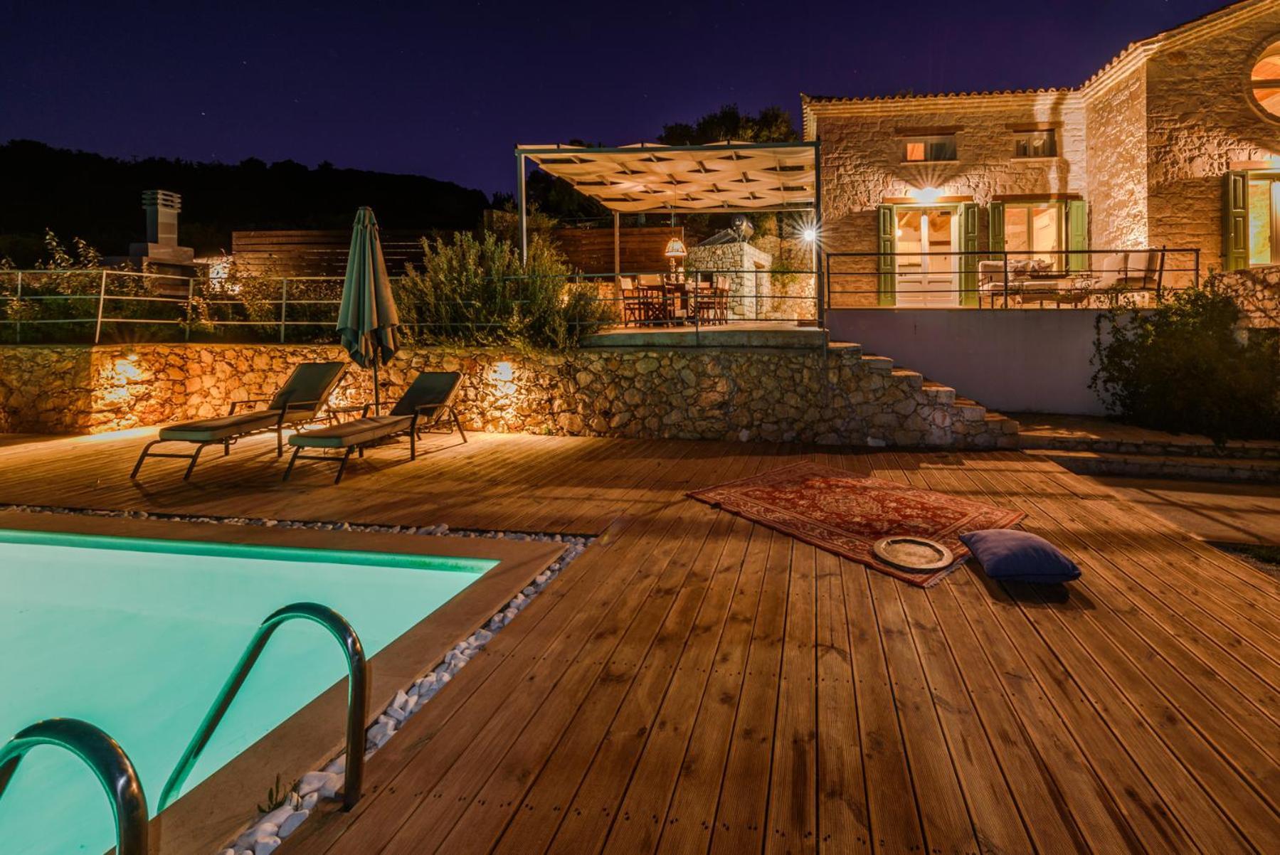 Yiameli Villas With Private Pool Skinaria Bagian luar foto